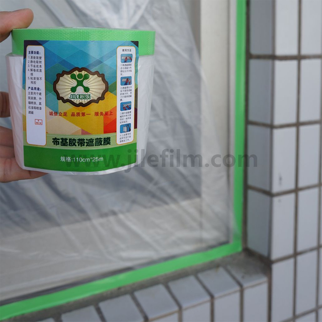 Ruban en tissu avec film HDPE pour peinture extérieure