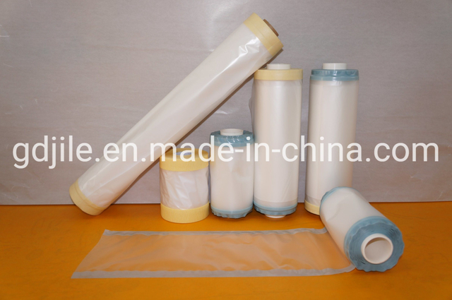 Masque rapide Poly avec ruban adhésif pour peinture automatique