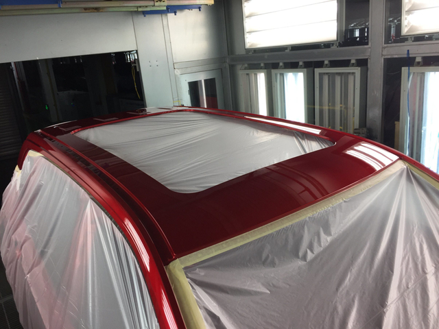 Film de masquage de peinture automobile bicolore