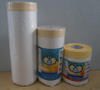Ruban en papier crépon avec film protecteur