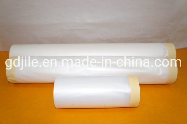 Film de masquage HDPE résistant à la chaleur pour peinture automobile similaire à 4380