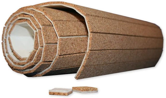 Coussinets de protection en liège avec mousse PVC