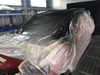 Film de masquage de peinture automobile bicolore