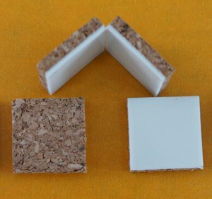Coussinets de protection en liège avec mousse PVC