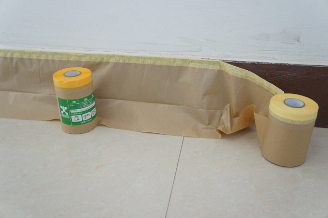 Papier de masque rapide pour la peinture de bâtiment
