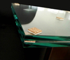 Coussinets de liège statiques de Protection en verre, 18x18x5 + 1mm, avec boutons en mousse, tampons séparateurs de Protection en liège